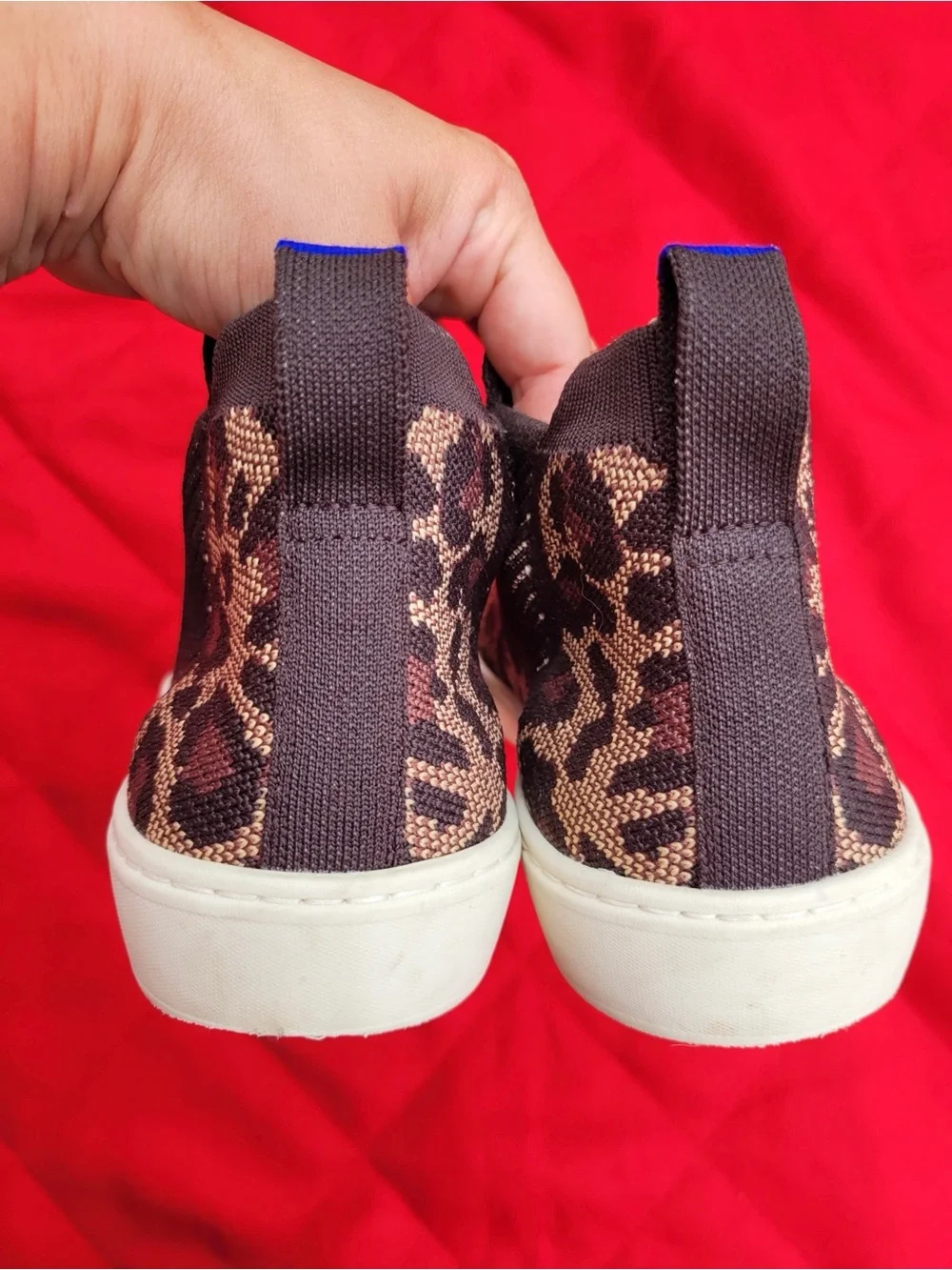 Rothy’s The Chelsea Slip On Size 9.5 in Wildcat Leopard Cheetah